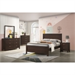 Picket House Furnishings Santino 2-Drawer Nightstand in Espresso