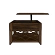 Picket House Furnishings Stark Lift-Top Coffee Table in Cherry