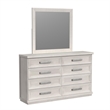 Picket House Furnishings Rhiannon King Storage 5PC Bedroom Set in Antique White