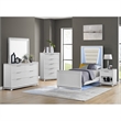 Picket House Furnishings Xena 1-Drawer Nightstand with Speaker and USB in White