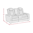 Picket House Furnishings Niven 2PC Living Room Set in Rocky Grey/Brown