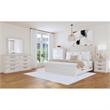 Picket House Furnishings Rhiannon Dresser and Mirror Set in Antique White