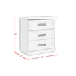 Picket House Furnishings Rhiannon Queen Storage 3PC Bedroom Set in Antique White
