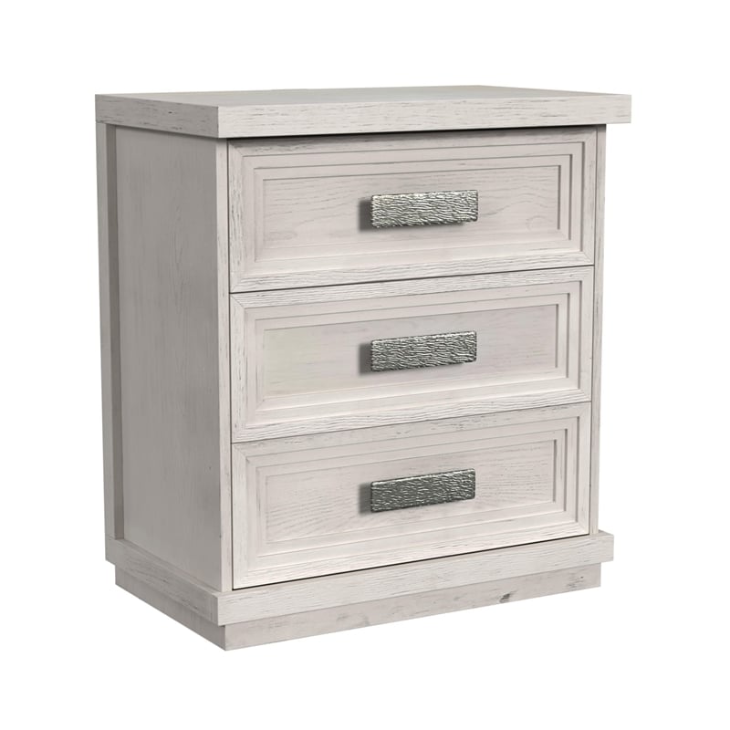 Picket House Furnishings Rhiannon Queen Storage 5PC Bedroom Set in Antique White