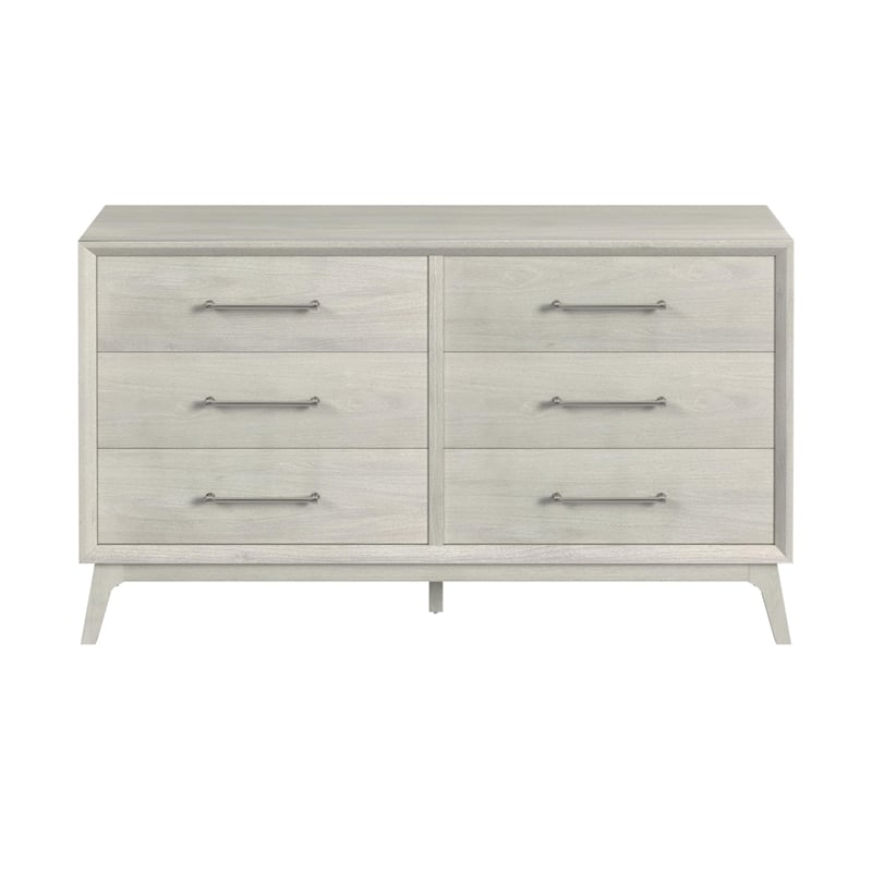 Picket House Furnishings Clare 6-Drawer Dresser in Almond