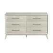 Picket House Furnishings Clare 6-Drawer Dresser in Almond