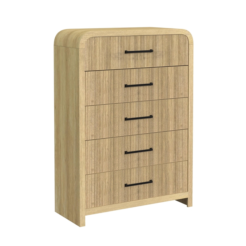 Picket House Furnishings Woodridge Full Storage 3PC Bedroom Set in Natural