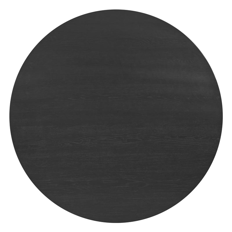 Picket House Furnishings Canal Round Dining Table in Black