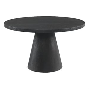 Picket House Furnishings Canal Round Dining Table in Black