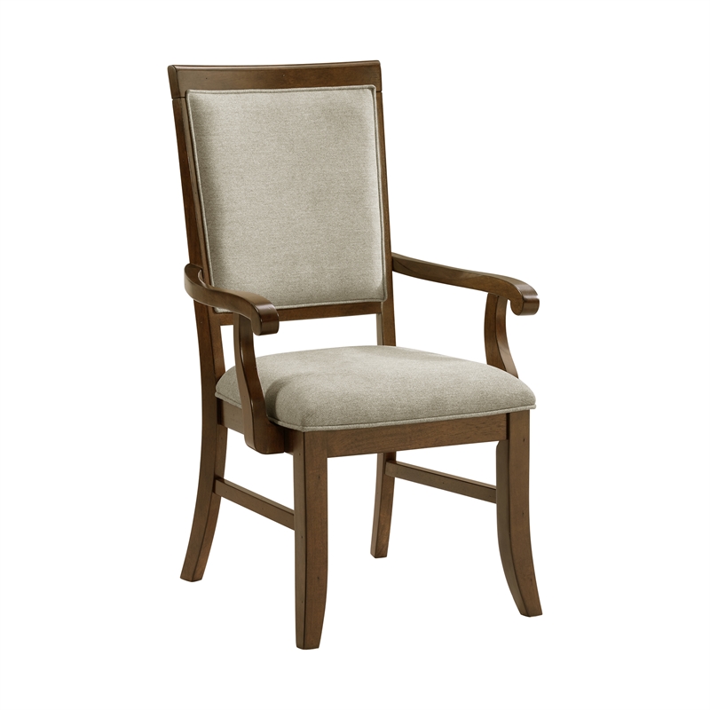Picket House Furnishings Stark 7PC Standard Height Dining Set in Cherry