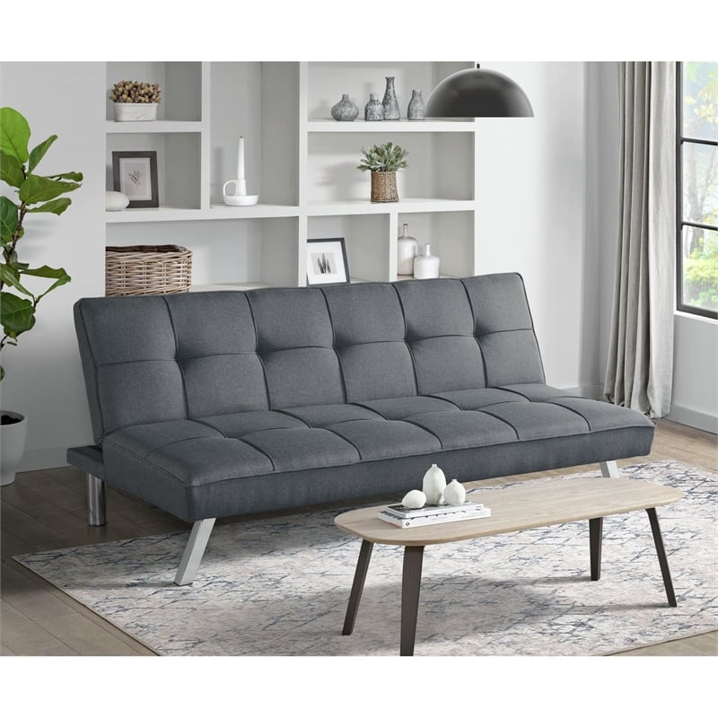 Picket House Furnishings McAllen Sleeper Sofa in Sandra Gray