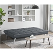 Picket House Furnishings McAllen Sleeper Sofa in Sandra Gray