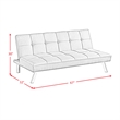 Picket House Furnishings McAllen Sleeper Sofa in Sandra Gray
