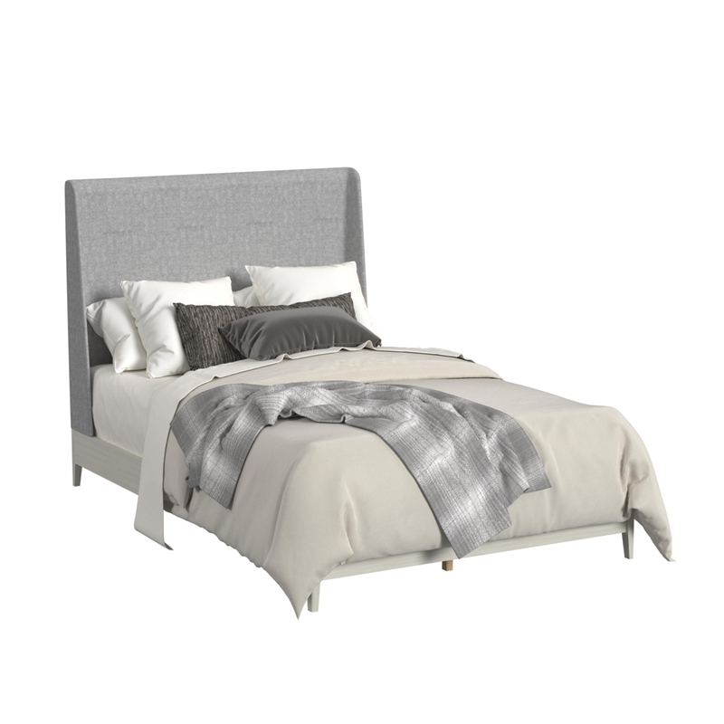 Picket House Furnishings Clare Full 3PC Bedroom Set with Grey Fabric in Almond