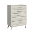Picket House Furnishings Clare King 3PC Bedroom Set with Grey Fabric in Almond