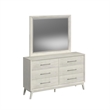 Picket House Furnishings Clare Queen 5PC Bedroom Set with Grey Fabric in Almond