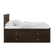 Picket House Furnishings Santino Full Captains Bed in Espresso