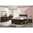 Picket House Furnishings Santino Full Captains Bed in Espresso