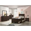 Picket House Furnishings Santino Twin Captains Bed in Espresso