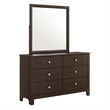 Picket House Furnishings Santino Full Panel 5PC Bedroom Set in Espresso