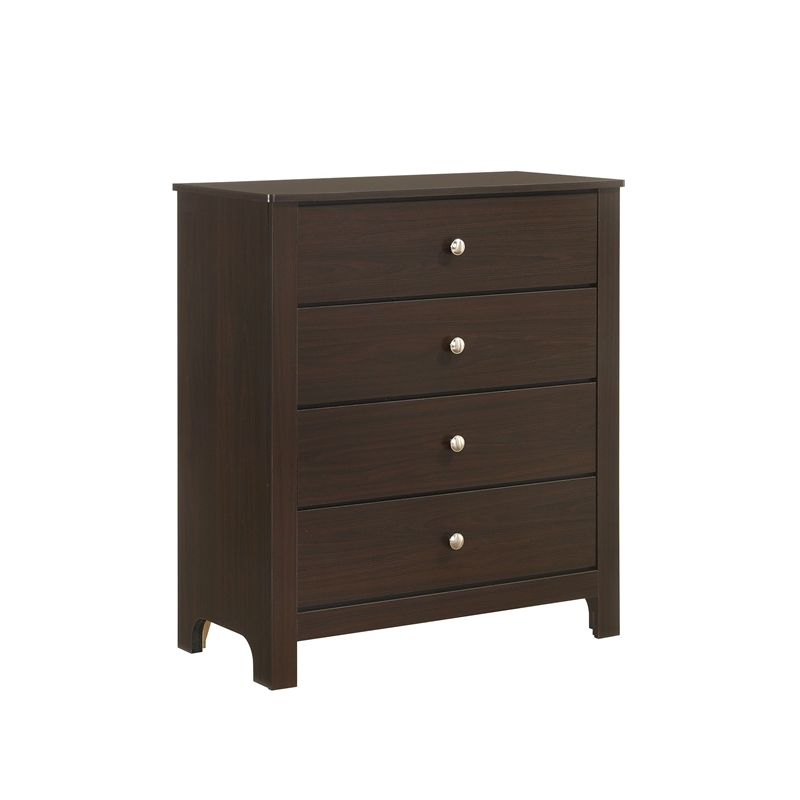 Picket House Furnishings Santino Full Panel 5PC Bedroom Set in Espresso