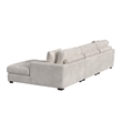Picket House Furnishings Mesa Modular 3PC Sectional Set with RHF Chaise - Beige