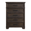 Picket House Furnishings Canyon Ridge  5-Drawer Chest in Charcoal