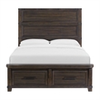 Picket House Furnishings Canyon Ridge  Queen Storage Bed in Charcoal