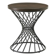 Picket House Furnishings Williams Round End Table in Walnut
