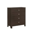 Picket House Furnishings Santino Twin Panel 3PC Bedroom Set in Espresso