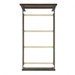 Picket House Furnishings Santino Twin Panel 3PC Bedroom Set in Espresso