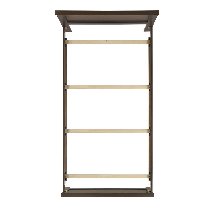 Picket House Furnishings Santino Twin Panel 5PC Bedroom Set in Espresso