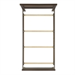 Picket House Furnishings Santino Twin Panel 5PC Bedroom Set in Espresso