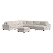 Picket House Furnishings Mesa Modular 7PC Sectional Set with RHF Chaise - Beige