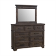 Picket House Furnishings Canyon Ridge  Queen Storage 5PC Bedroom Set in Charcoal