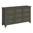 Picket House Furnishings Henrik 9-Drawer Dresser in Gray