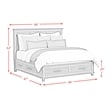 Picket House Furnishings Henrik King Storage 3PC Bedroom Set in Gray