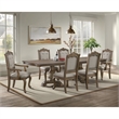 Picket House Furnishings Denali 7PC Standard Height Dining Set in Walnut