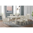 Picket House Furnishings Rhiannon Dining Arm Chair Set in Antique White