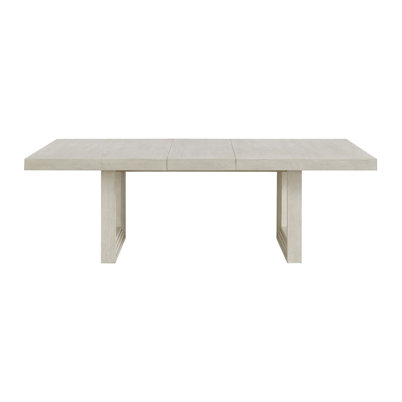 Picket House Furnishings Rhiannon Rectangular Dining Table in Antique White