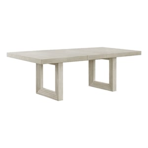 Picket House Furnishings Rhiannon Rectangular Dining Table in Antique White
