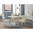 Picket House Furnishings Rhiannon 5PC Standard Height Dining Set - Antique White