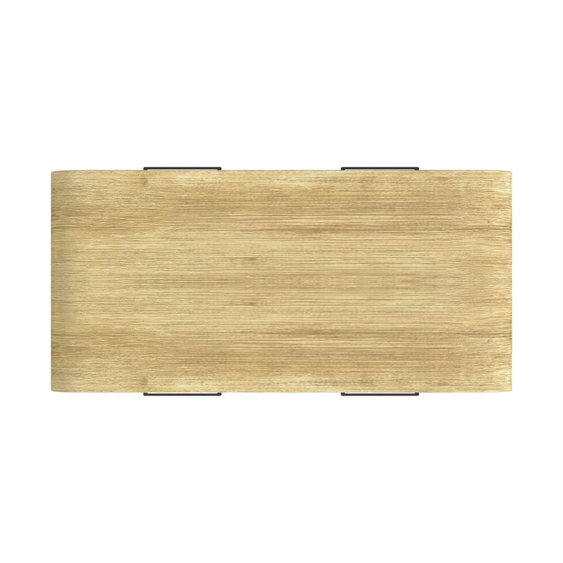 Picket House Furnishings Woodridge Coffee Table with Casters/Push Through Drawer