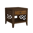Picket House Furnishings Stark 3PC Occasional Table Set in Cherry