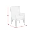 Picket House Furnishings Rhiannon 7PC Standard Height Dining Set - Antique White
