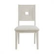 Picket House Furnishings Rhiannon Dining Side Chair Set in Antique White