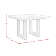 Picket House Furnishings Rhiannon  5PC Square Counter Height Dining Set