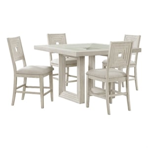 Picket House Furnishings Rhiannon  5PC Square Counter Height Dining Set