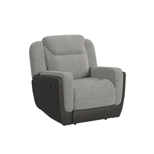 Picket House Furnishings Viper Glider Motion Recliner in Rancho Grey