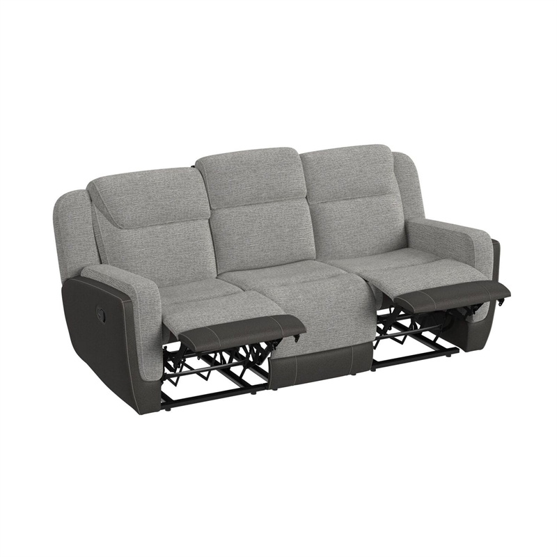 Picket House Furnishings Viper Motion Sofa in Rancho Gray